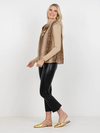Roxy Vest in Faux Fur