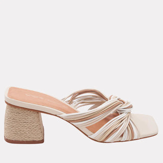 Kelsie Heel in Beige Multi