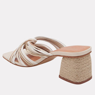 Kelsie Heel in Beige Multi
