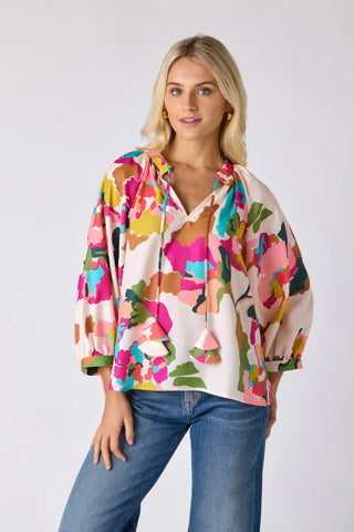 Marin Top in Botanic Blush