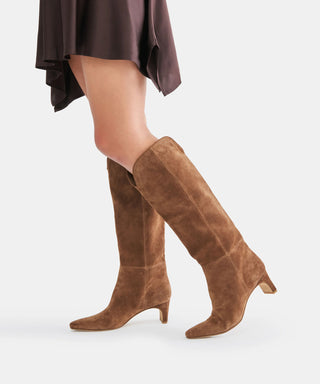 Brion Boot in Cocoa Sude