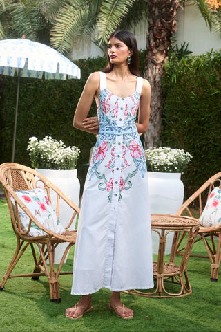 Nico Dress in Matinee Sky