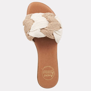 Nahala Sandal in White Natural