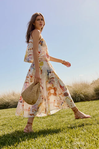 Sasha Skirt in Travertine