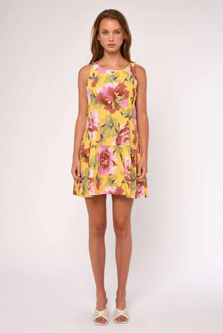 Jasmyn Mini Dress in Modern Dandy Liberty