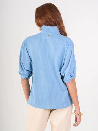 Poppy Top in Denim