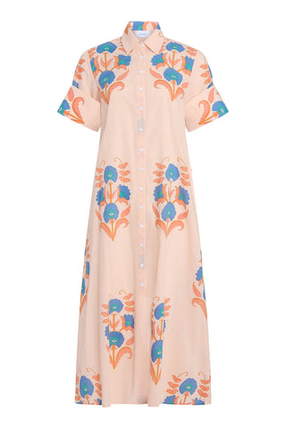 Gibbons Dress in Pink Sands