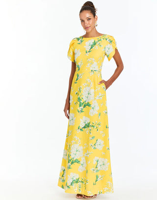 Katherine Gown in Yellow/Green