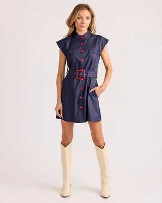 Suzie Dress in Ink Blue