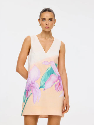 Teresa Mini Dress in Pink