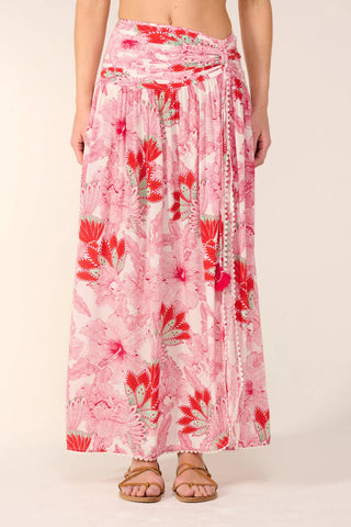 Carla Skirt in Pink Padang