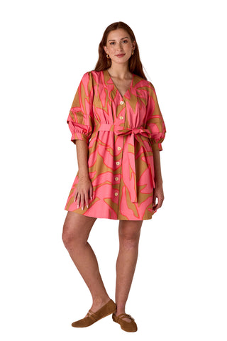 Lennie Dress in Pressed Floral