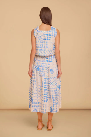 Quinn Skirt in Sea Atlas