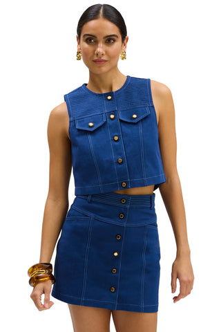 Andie Vest in Navy