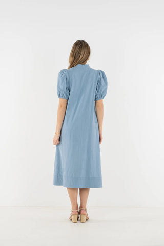 Hampton Dress in Denim
