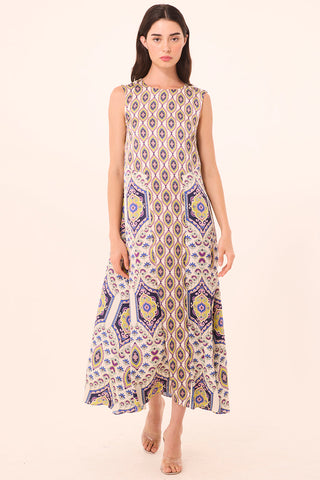 Talitha Dress in Mosaic Eye