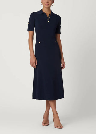 Saylor Dress in Navy