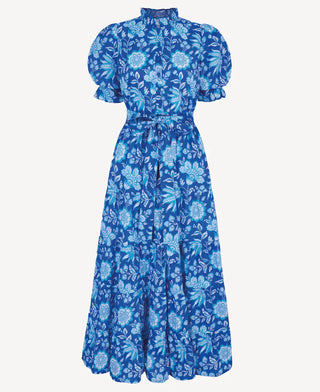 Matilda Dress in Ink Jaal