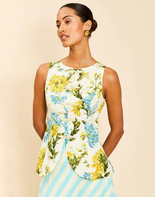 Annelise Vest in Verdant Blooms