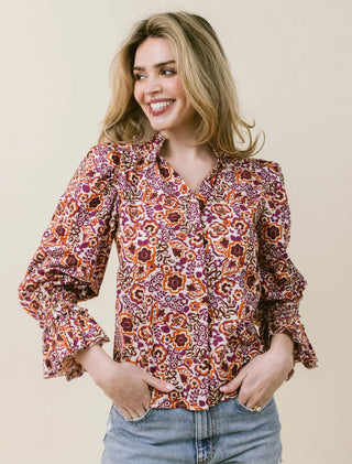 Annie Blouse in Marigold
