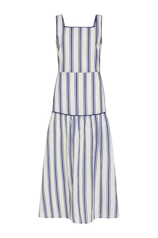 Jada Dress in Sailor Stripe