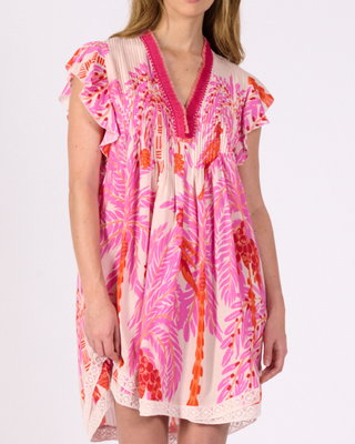 Mini Dress Sasha in Pink Palmrott
