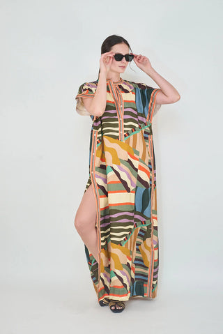 Long Tunic in Stripes