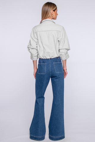 Carter Top in Solid White