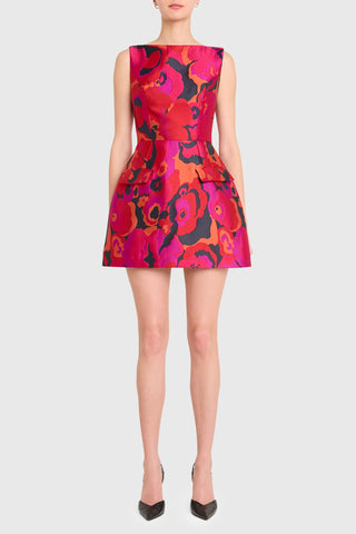 Banco Dress in Pink Multi