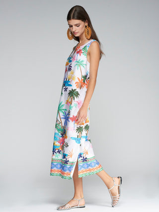 32310 Liana Dress in Palmeras Greca