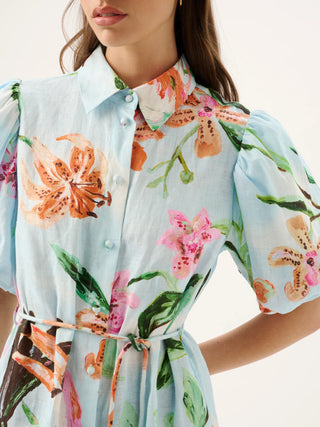 Berkley Shirt Dress in Tucano