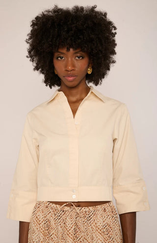 Beckett Top in Cream