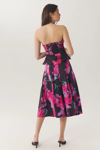 Emry Skirt in Black/Pink