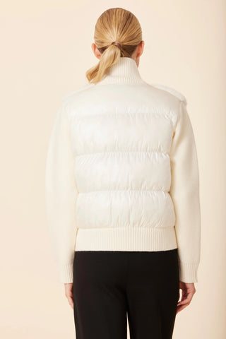 Faux Fur/Vegan Leather Nylon Jacket