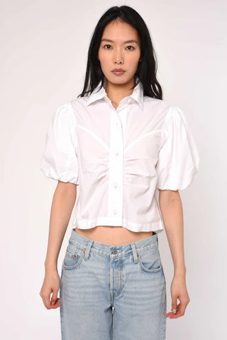 Jamie Top in Bright White
