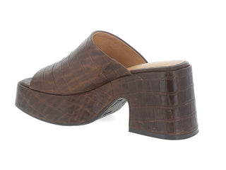 Helia in Brown Croc