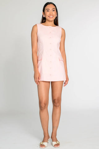 Rory Dress in Pink Peony