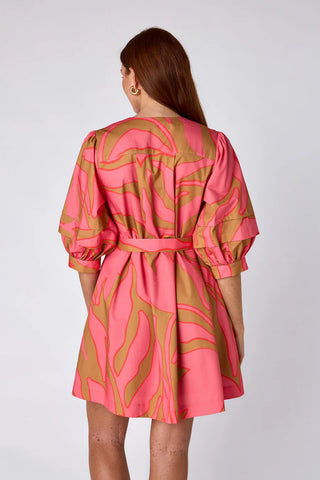 Lennie Dress in Pressed Floral