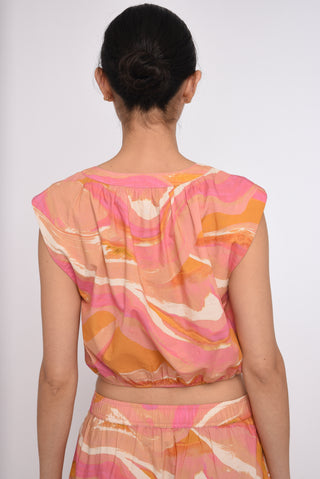Porto Top in Pink Reverie