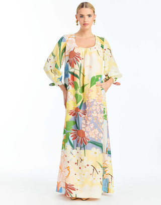 Marrakech Gown in Primrose Florals