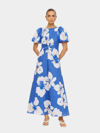 Rowena Maxi Dress in Blue