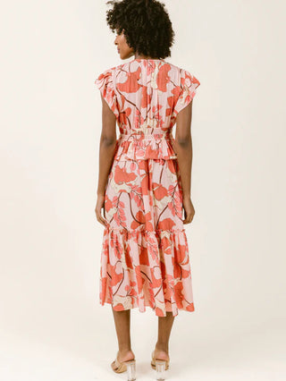 Alexa Dress in Sorbet Bloom