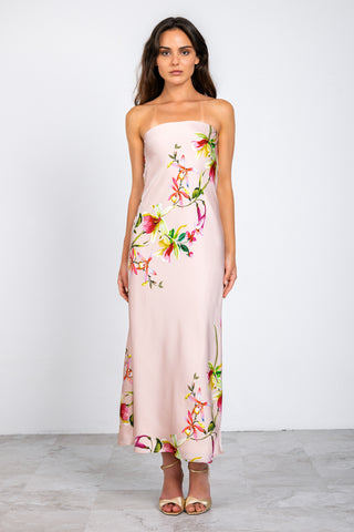 Kamila 2 Dress in Pink/Cream