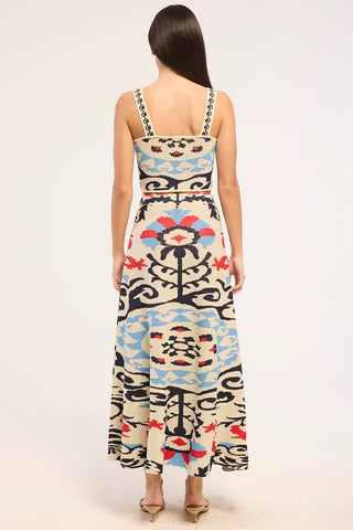 Ocean Skirt in Sumer Tapestry