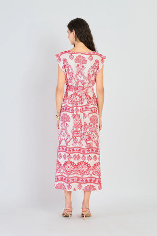 Perry Dress in Fontana Blush