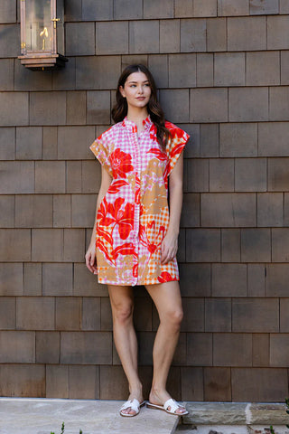 Margot Dress in Floral Picnic