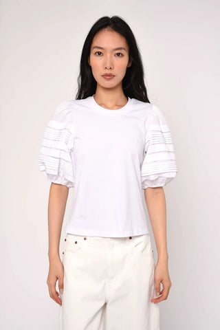 Dylan Tee in Bright White