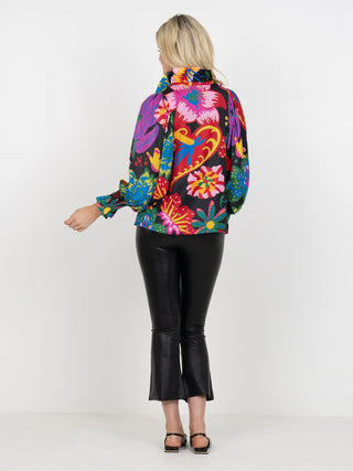 Charlotte Top in Midnight Garden