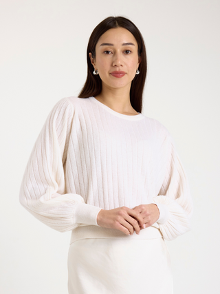 Pixie Crew in Organic White