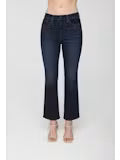 Lennon High Rise Crop Boot in Starstruck